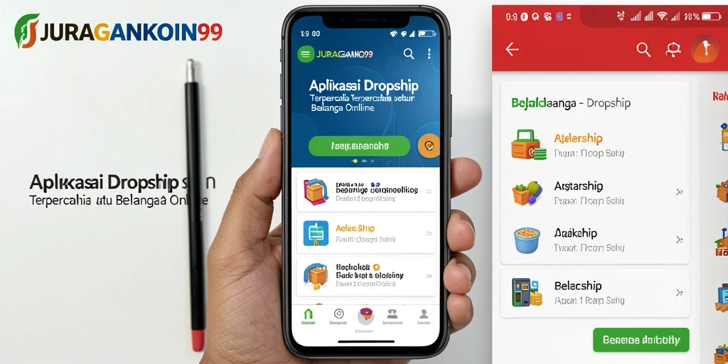 Tampilan antarmuka JURAGANKOIN99 untuk proses dropship yang efisien.