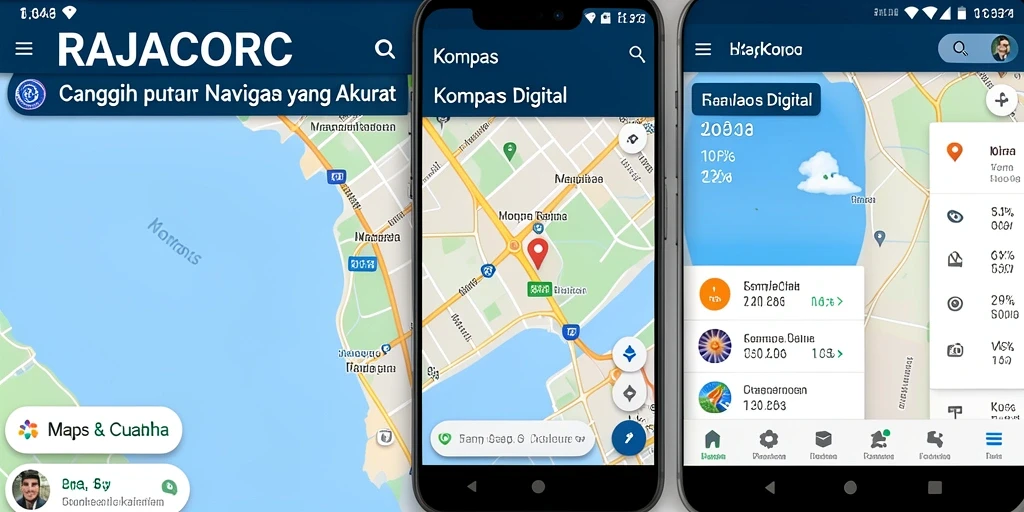 Tampilan antarmuka RAJACORC yang user-friendly dan informatif.